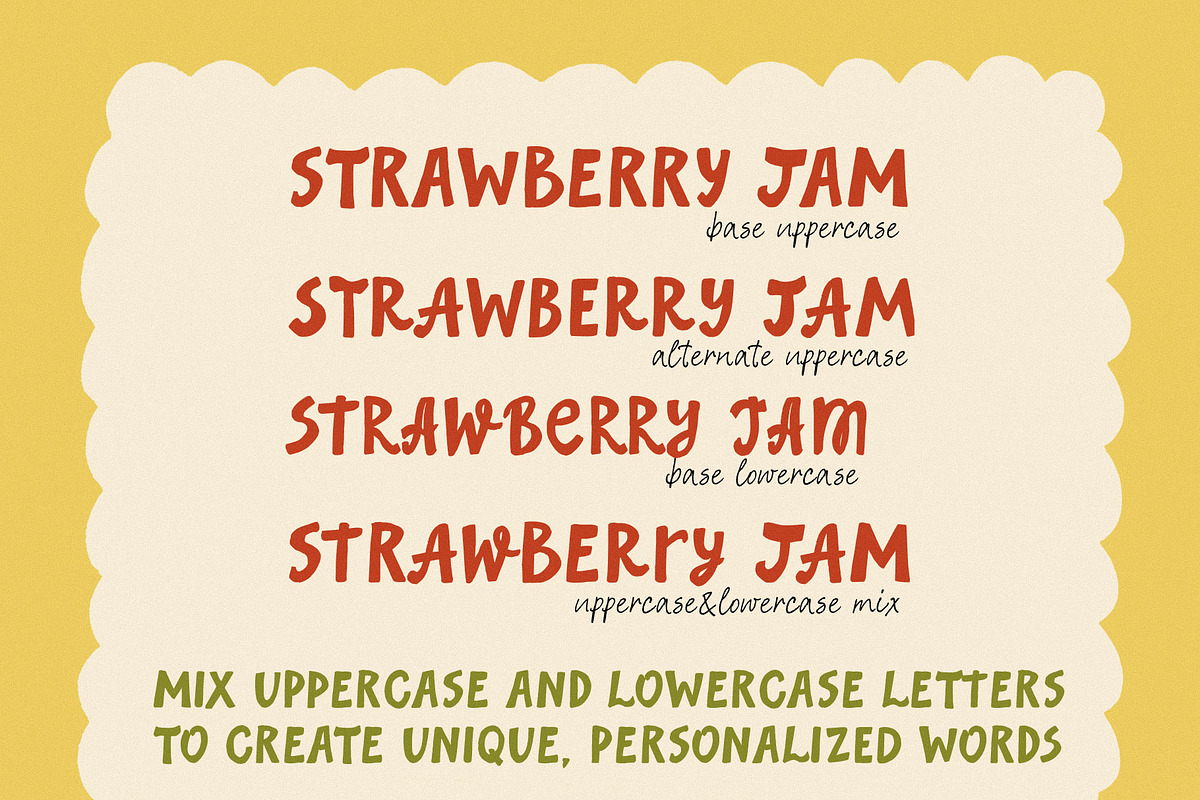 Sunday Picnic Bold Handwritten Font, a Handwritten Font by TD fonts (Photo 4 of 8)