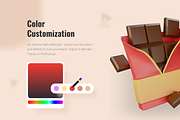 3D Food Icons, a 3D by Flat Icons (Thumbnail 5 of 8)