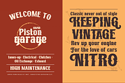Ruihant | Retro Condensed Font, a Serif Font by twinstd (Thumbnail 5 of 12)