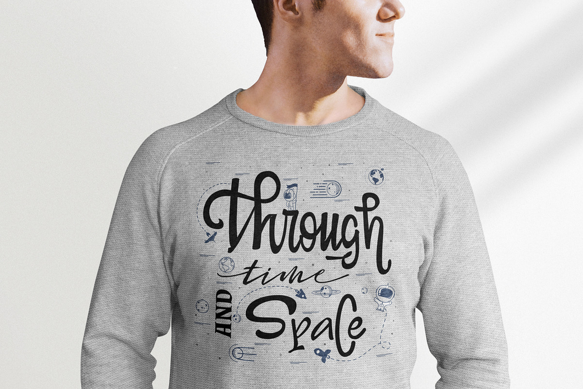 Space - Lettering, a Decorative Illustration by zao4nik (Photo 5 of 6)