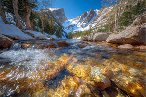 Dream Lake in Rocky Mountain, a Nature Photo by ZinetroN