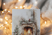 Twinkle Season Christmas Card Mockup, a Product Mockup by NikiArts (Thumbnail 9 of 9)