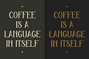 Lactia Serif Display Typeface, a Serif Font by Maulana Creative (Thumbnail 5 of 7)