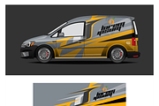 Vibrant Trailer Wrap Design, a Transportation Illustration by CarWrap design (Thumbnail 1 of 4)