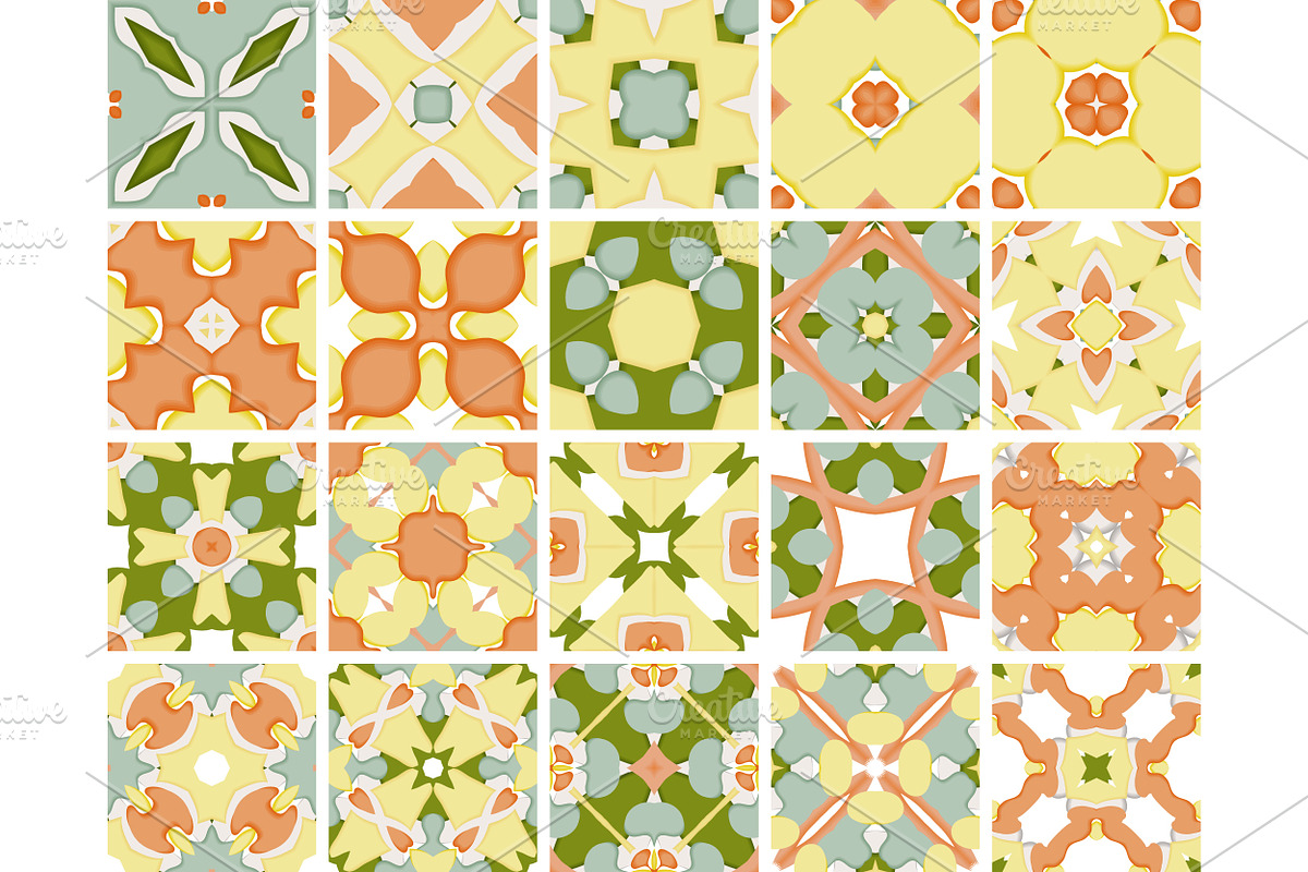 MIEMO geometric seamless patterns., a Pattern Graphic by Peolla (Photo 10 of 10)