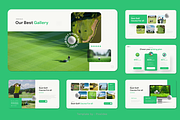 Golf Course Keynote, a Presentation Template by Pixslides (Thumbnail 5 of 7)