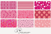 80 pink geometric seamless pattern, a Pattern Graphic by Poppy Lane Studio (Thumbnail 5 of 11)