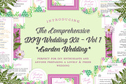 The Comprehensive DIY Wedding Kit, an Invitation Template by Carousellerie Creative (Thumbnail 2 of 7)