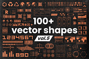 BUNDLE PACK: 400+ VECTOR SHAPES, an Object Graphic by KristinaK3 (Thumbnail 2 of 5)