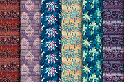 12 trendy tropical pattern., a Pattern Graphic by zeffir (Thumbnail 2 of 3)