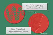 Knit Stitches Procreate Brushset, a Brush Add-On by Jutta Schneider (Thumbnail 3 of 8)