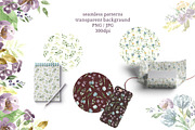 Watercolor Floral Collection, an Illustration by OlgaSerbun (Thumbnail 7 of 8)