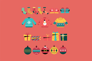 Christmas Illustration Set