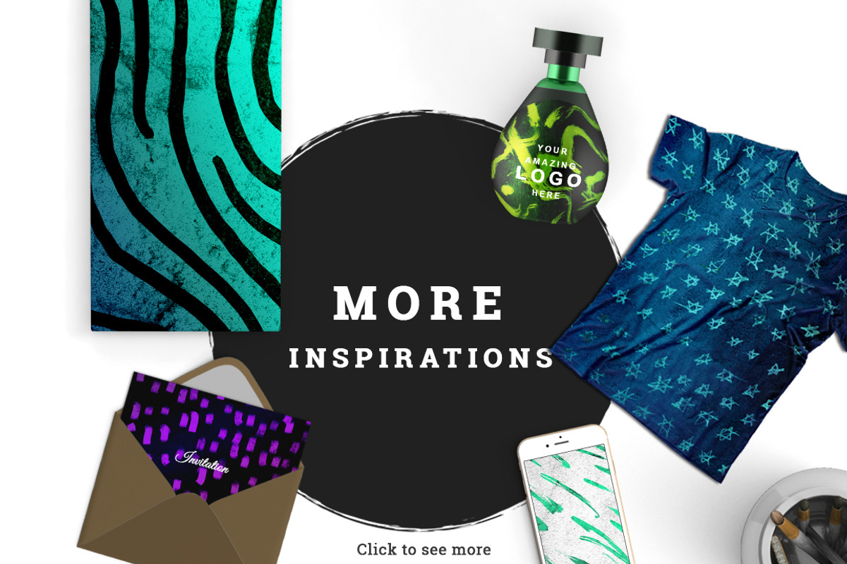 Super Bundle - 96 Patterns, a Pattern Graphic by Designbase (Photo 9 of 10)