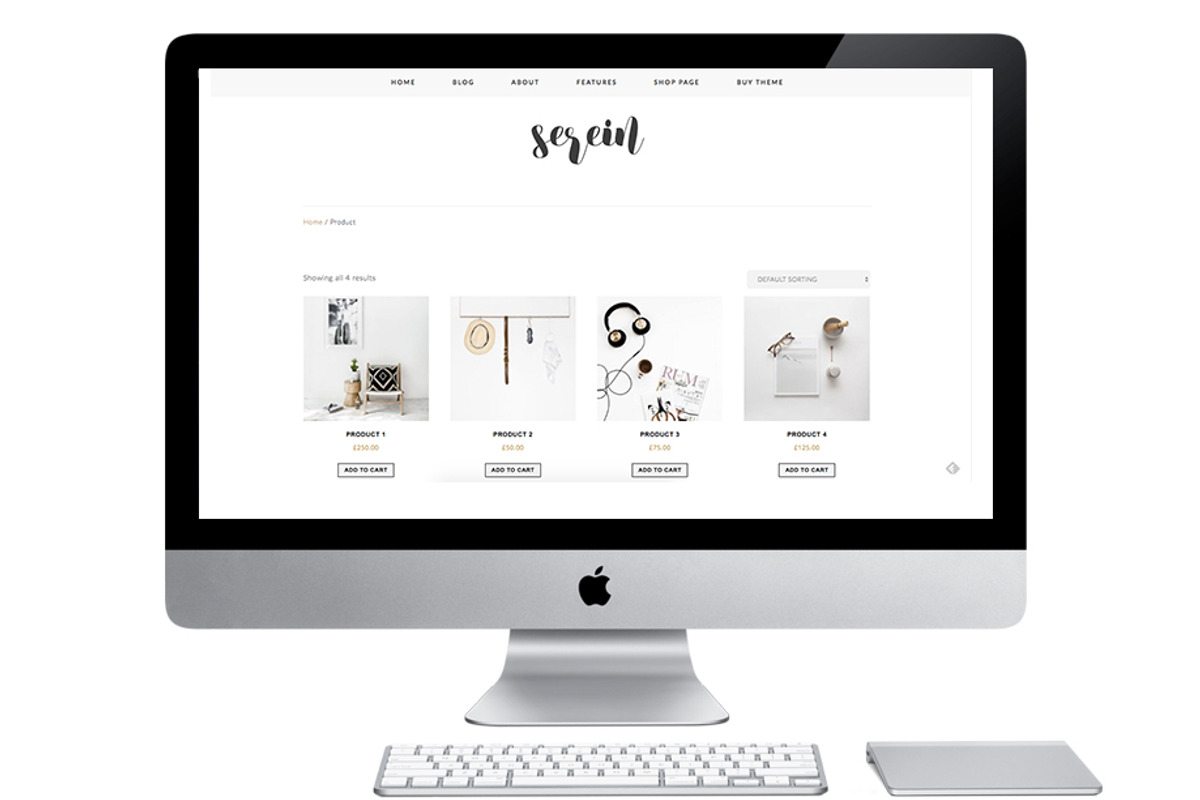 Responsive WP Theme - Serein, a WordPress Template by Light Morango (Photo 5 of 6)