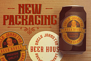 Candrika - Vintage Label Typeface, a Font by PutraCetol Studio (Thumbnail 5 of 10)