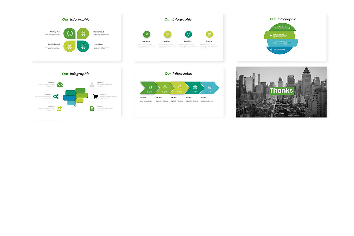 City - Powerpoint Template, a Presentation Template by AQR Studio