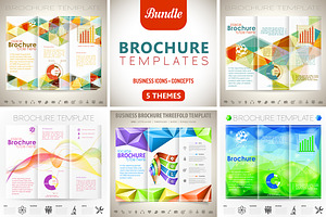 Brochure Templates, a Technology Illustration by TAlex