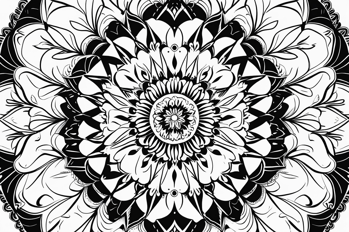 Floral Mandala Vector Bundle, an Illustration by jahid234 (Photo 7 of 7)