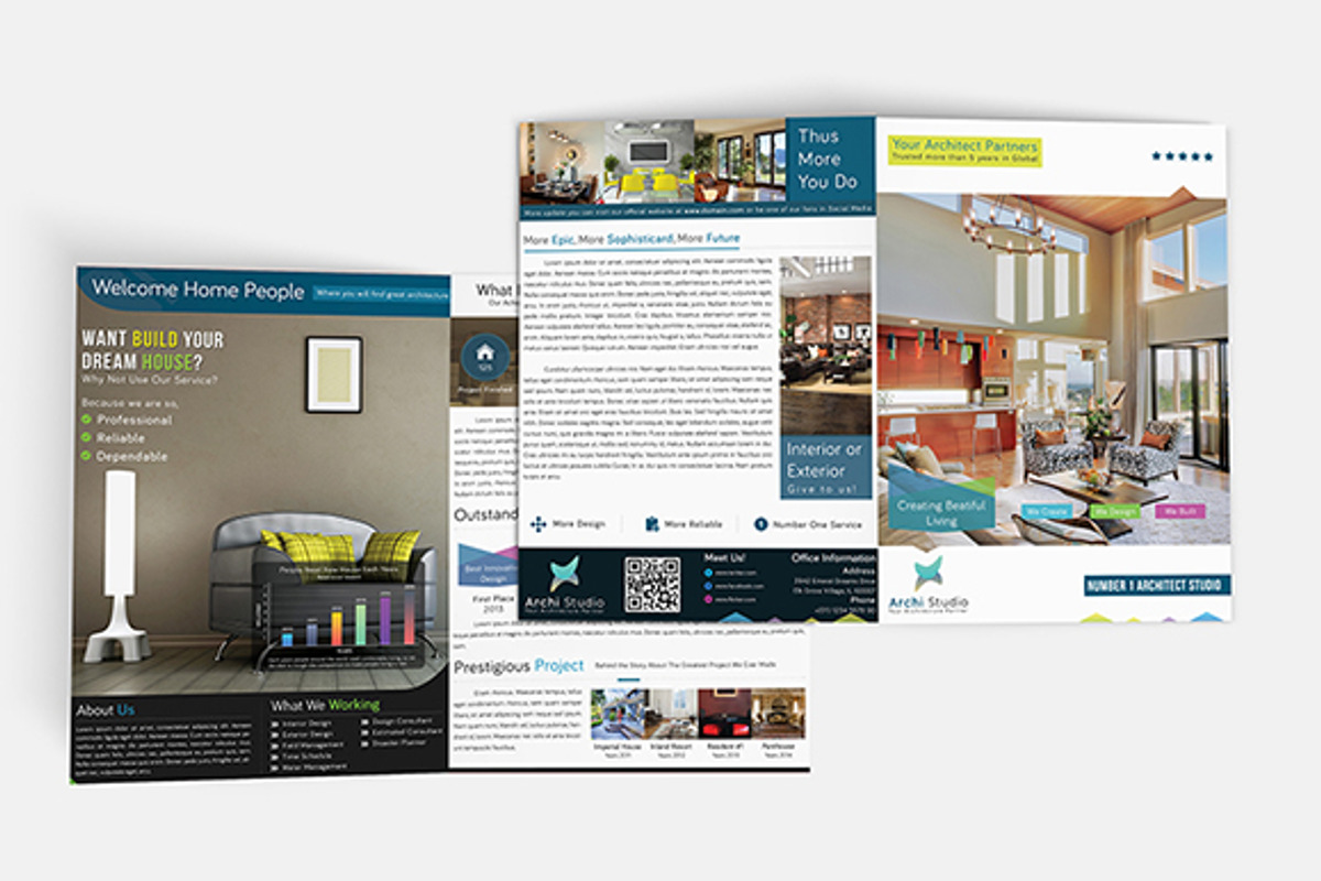 Archiz Architecture Studio Brochure, a Brochure Template by Affantjie Photowork (Photo 4 of 5)