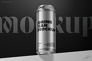 Drink Can Mockup - 500ml, a Packaging Mockup by Grid&Glow (Thumbnail 6 of 8)