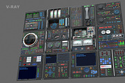 Control panel pack, an Object 3D Model by maxpsr (Thumbnail 6 of 12)