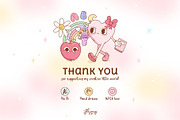 Valentine at School Clipart Bundle, an Education Illustration by Huxmay (Thumbnail 7 of 7)