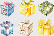 Summer Beach Gift Box PNG, an Illustration by Black Bird Studio (Thumbnail 3 of 6)