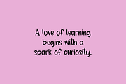 Playola Sans - Crayon Font, a Handwritten Font by Beck McCormick (Thumbnail 7 of 10)