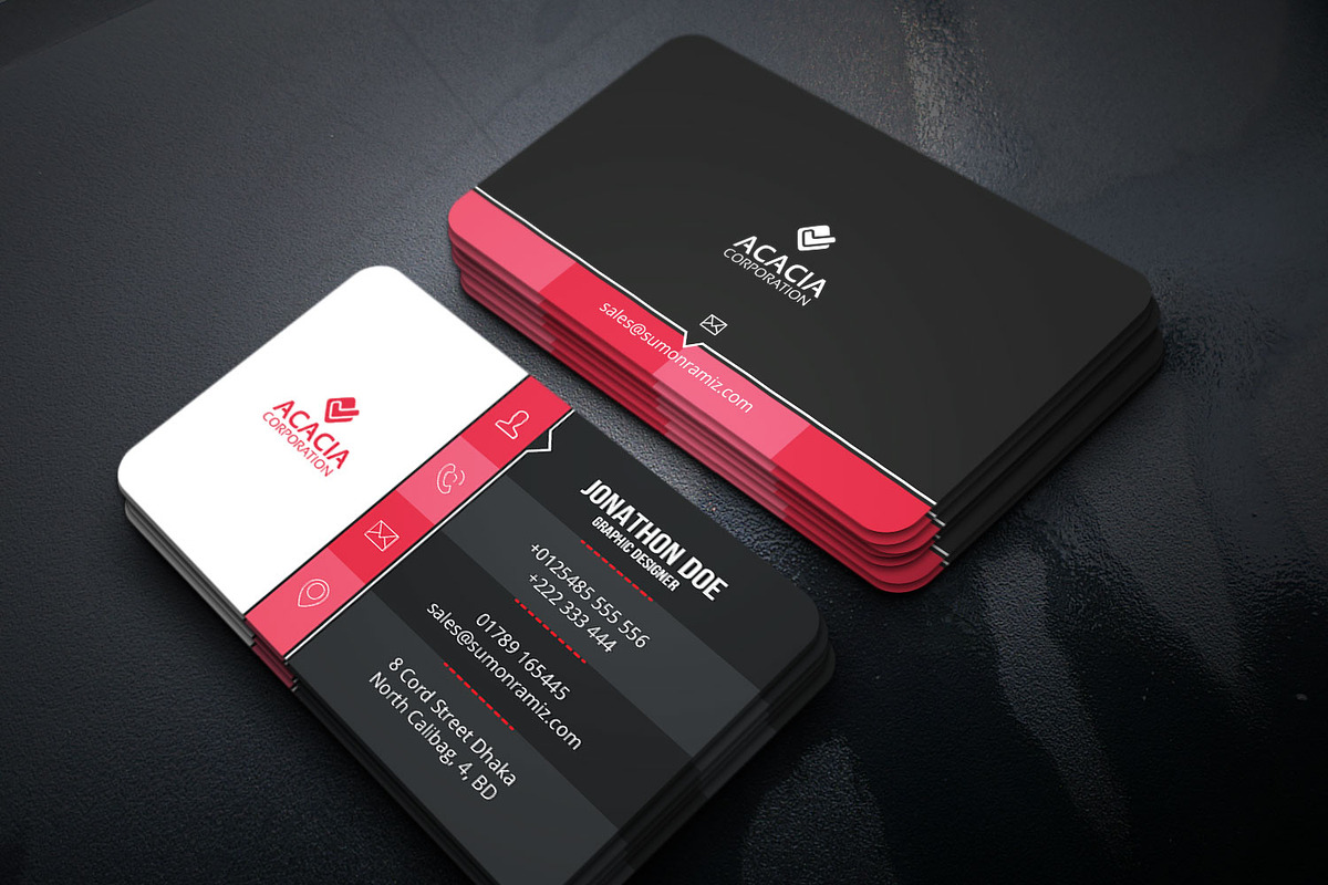 Gerbo Business Card, a Business Card Template by DesignGhar (Photo 2 of 2)