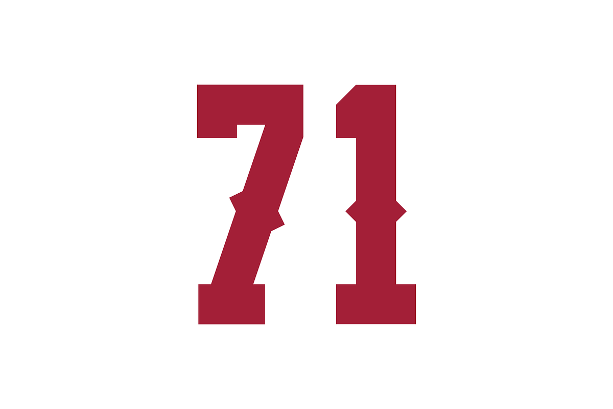 Strong Side Numeral Set preview 5