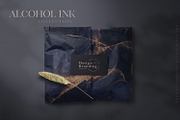 Gold Alcohol Ink & Galaxy Background, a Texture Graphic by by creative paper (Thumbnail 10 of 18)
