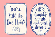 Whimsical Holiday; Romantic Script, a Script Font by Tyasify (Thumbnail 3 of 10)