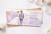 Watercolor Wedding Invite Set, a Marketing Template by Elena Naumchenkova (Thumbnail 3 of 4)