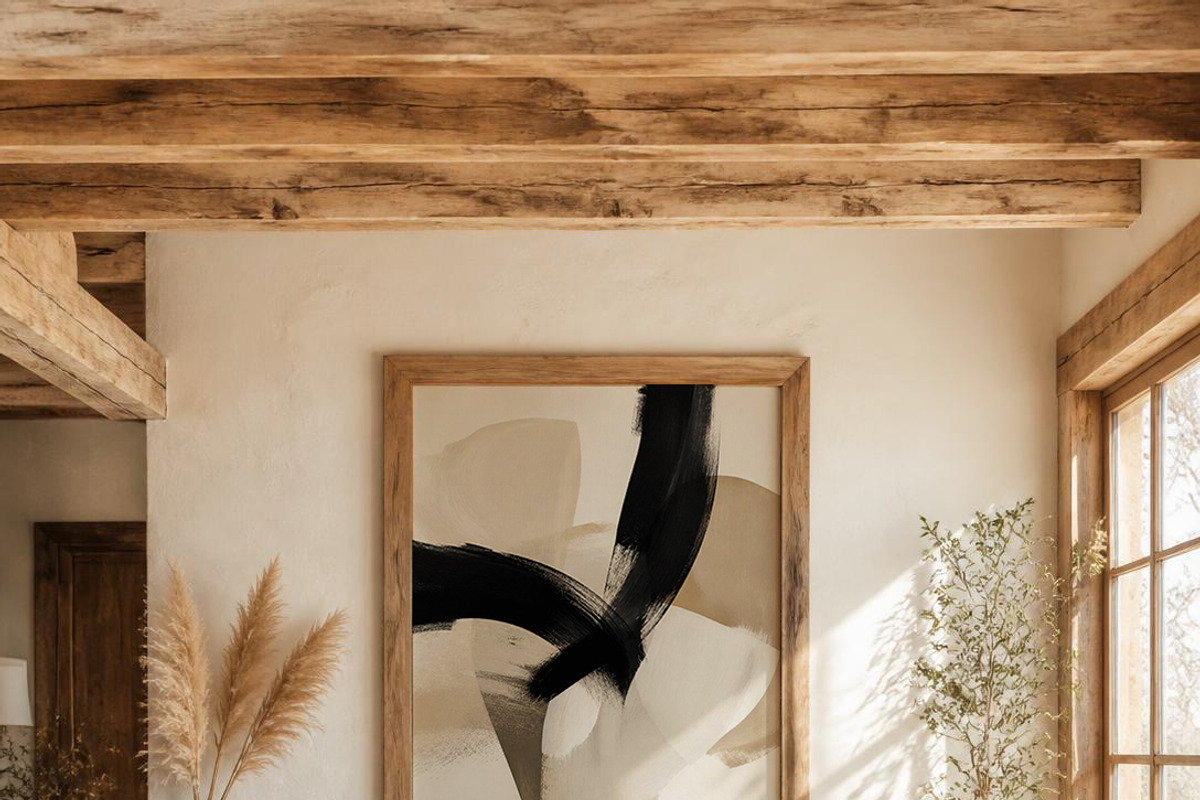 Abstract Neutral Modern Wall Art, a Decorative Illustration by elfy creative (Photo 6 of 6)
