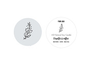 Candle Label Templates, a Stationery Template by Marham Labeling Co (Thumbnail 5 of 5)