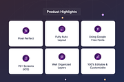 Filllo Live Score App UI Kit, an UI Kit Template by floxui (Thumbnail 2 of 8)