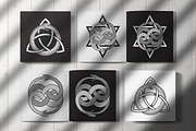 Snake Cult vector elements, an Illustration by Croisy (Thumbnail 3 of 8)