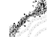 Set of 3 Musical Designs, an Illustration by Pavel Vectors (Thumbnail 3 of 3)