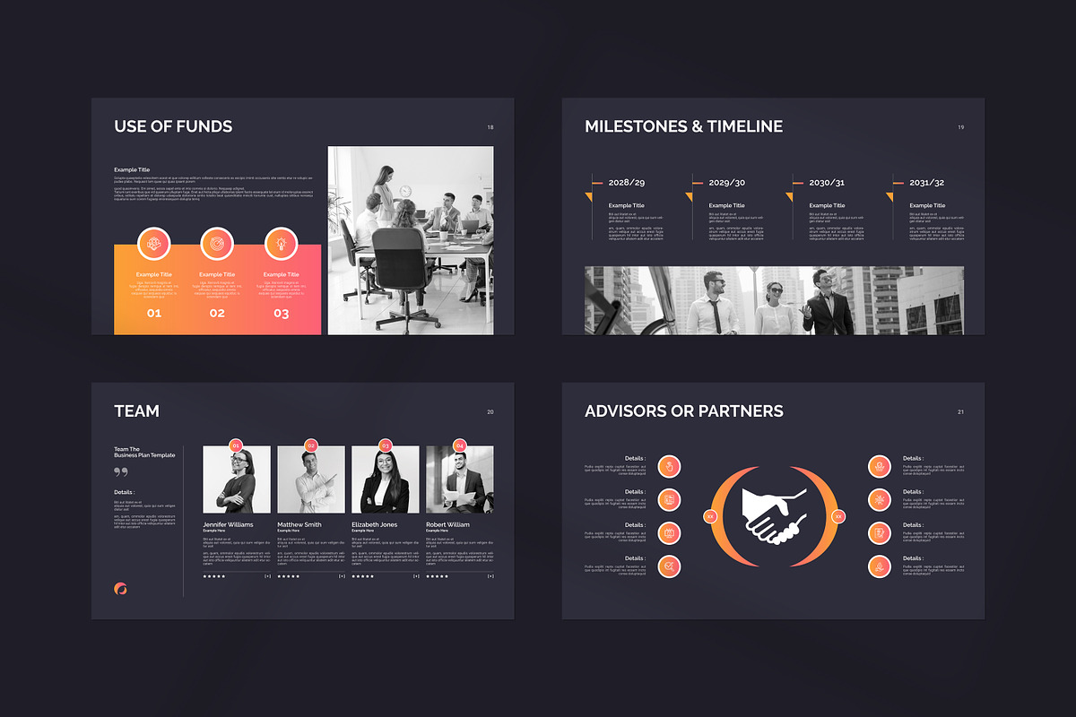 Business Plan Presentation Template, a Presentation Template by PrintIdea (Photo 6 of 7)