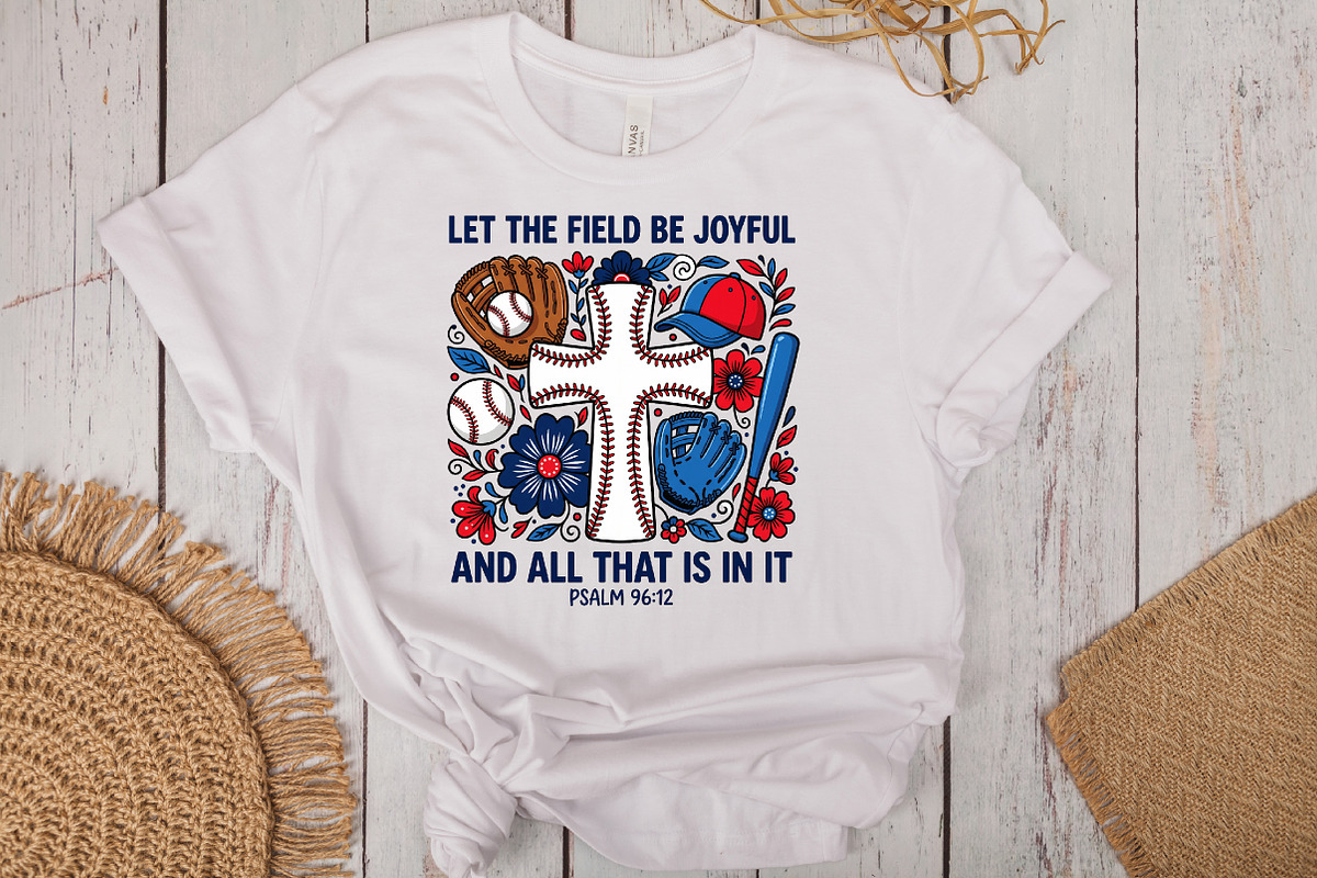 Joyful Baseball Coquette PNG, a Work Illustration by CraftArtStudio (Photo 3 of 4)