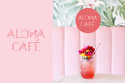 Aquarius – A Tropical Font Family, a Sans Serif Font by GraphicsByKassy (Thumbnail 8 of 19)