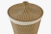Laundry Basket IKEA Asunden, an Object 3D Model by Markelos (Thumbnail 4 of 12)