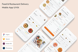 Food & Restaurant Delivery UI Kit