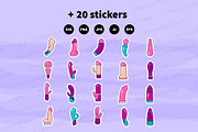 Vibrator Dildo Illustration Sex Toy, an Object Illustration by Palau (Thumbnail 11 of 11)