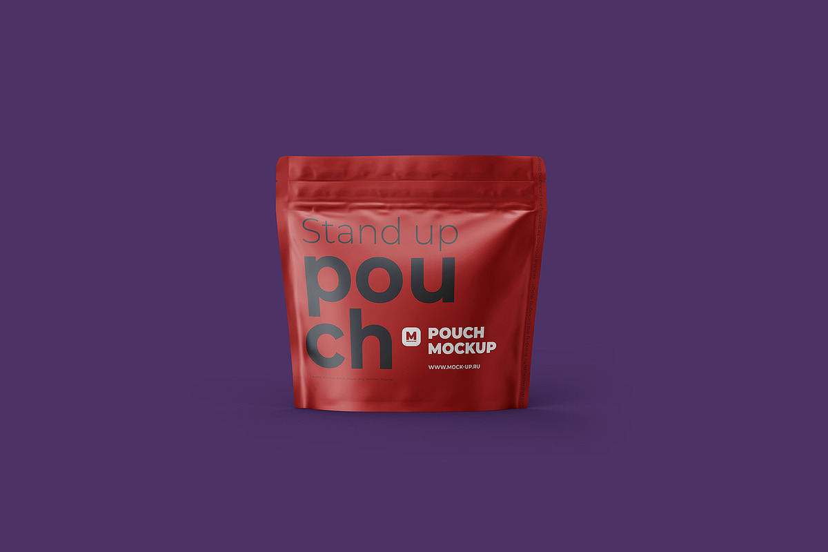Stand-up Pouch Mockup (square), a Cups & Container Mockup by easymock (Photo 7 of 9)