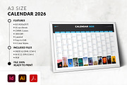 Calendar 2026, a Stationery Template by MstArtwork (Thumbnail 3 of 5)