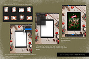 IPad Pro Christmas Photo Mockups, a Print Template by Letter Elfa Studio (Thumbnail 4 of 10)