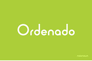 Ordenado Font - Round San Serif, a Sans Serif Font by noonsun (Thumbnail 1 of 5)
