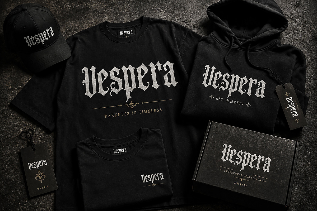 Vespera, a Blackletter Font by Wow Magic (Photo 3 of 4)